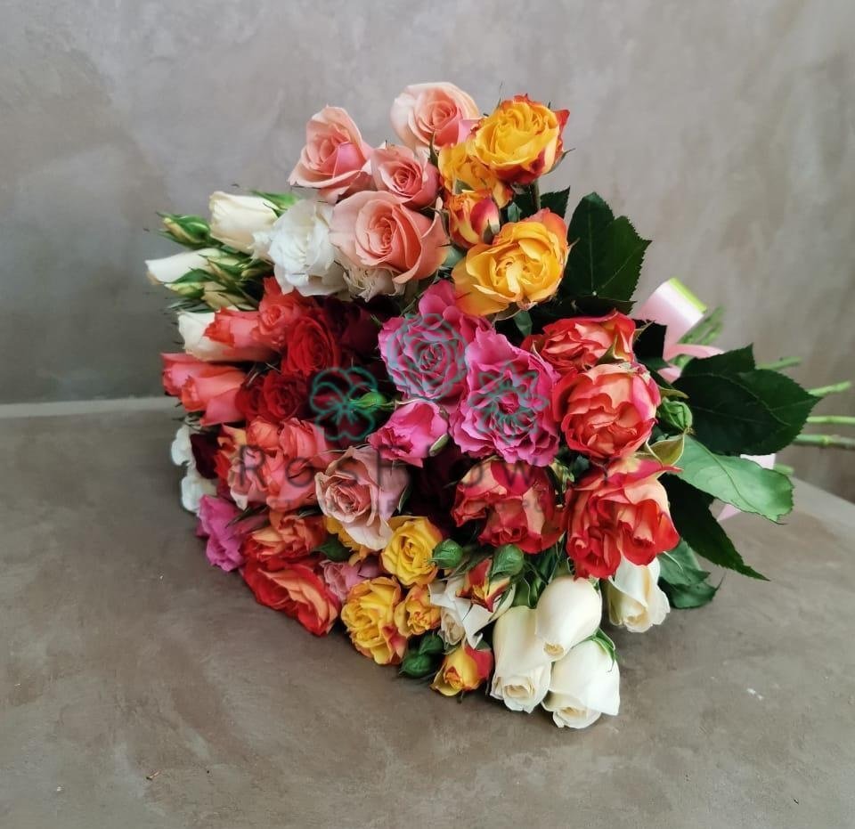 Букет цветов из: Розы в Октябрьском Республики Крым