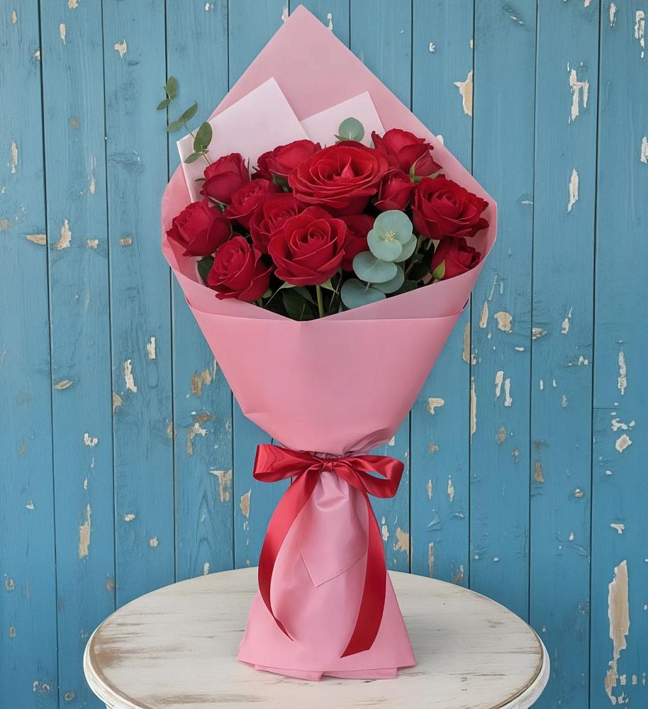 Букет цветов из: Розы в Октябрьском Республики Крым