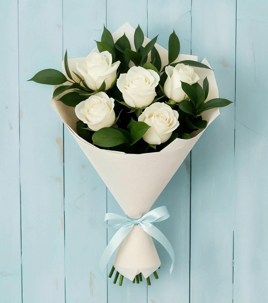 Букет цветов из: Розы в Октябрьском Республики Крым