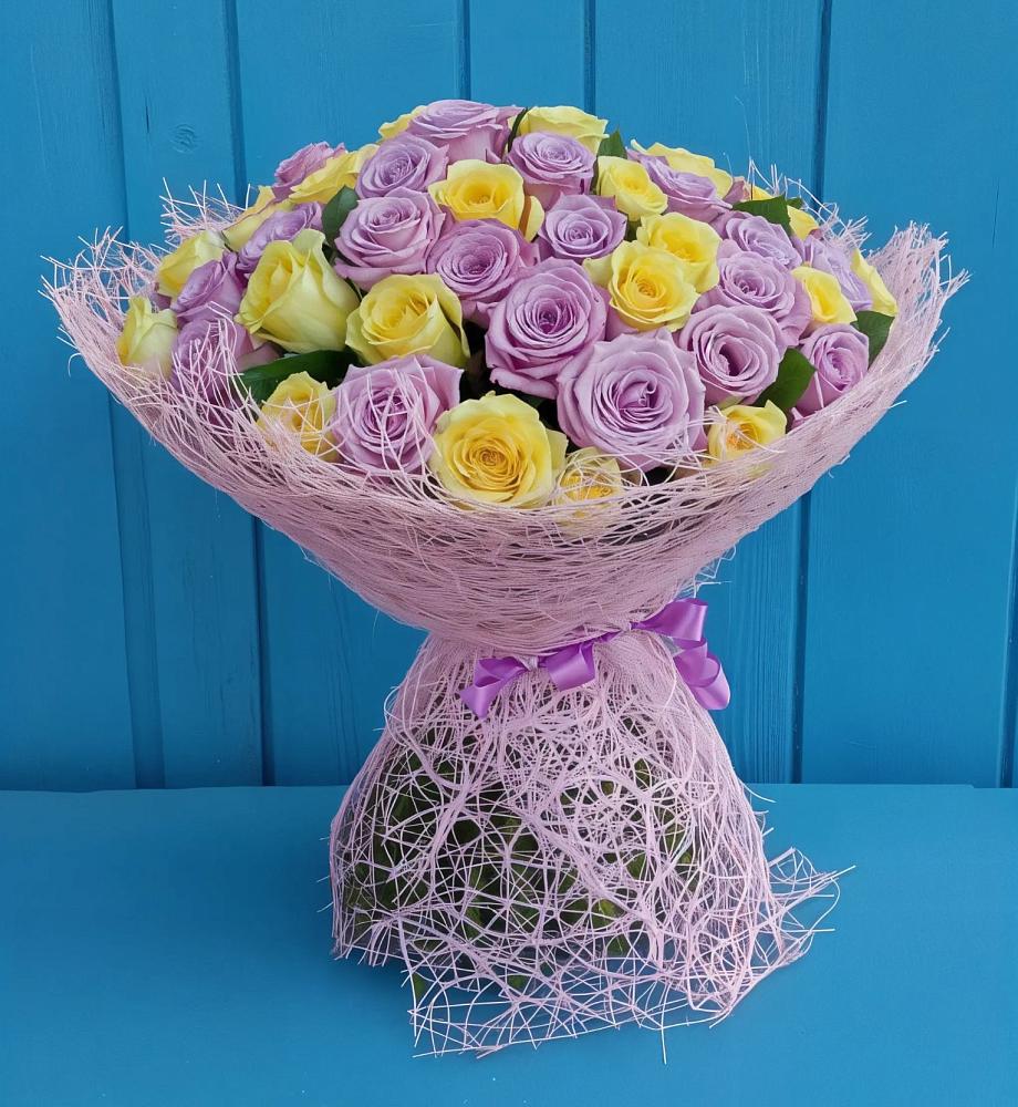 Букет 101 Волшебный Миг в Октябрьском Республики Крым