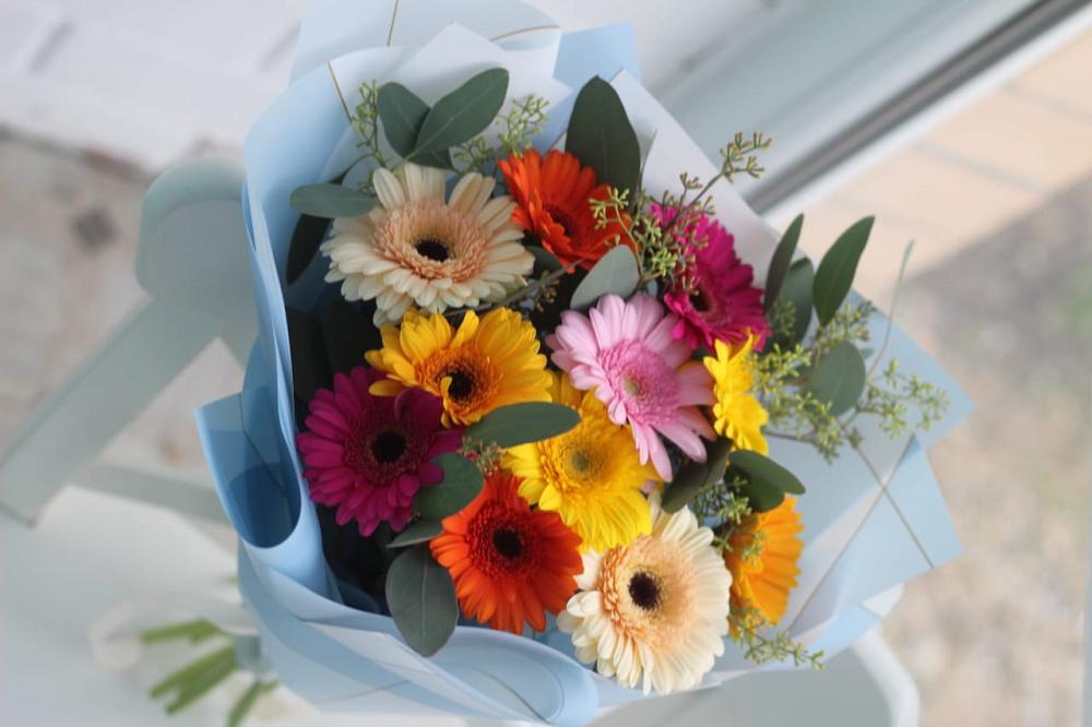 Букет цветов из: Герберы в Октябрьском Республики Крым