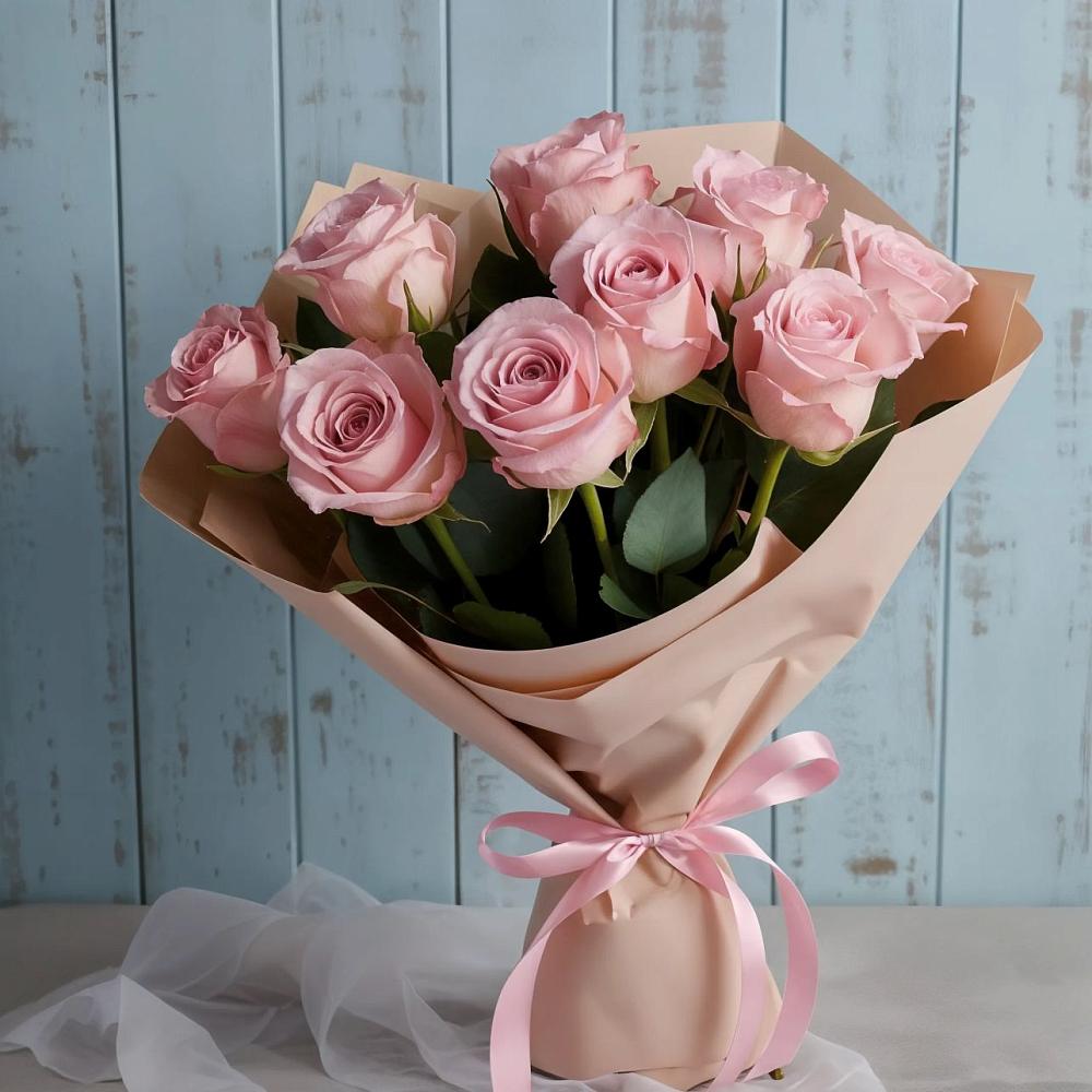 Букет цветов из: Розы в Октябрьском Республики Крым