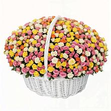 Премиум букет из: Розы #REPLACE_PRED# Октябрьском Республики Крым