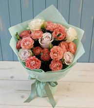 Букет цветов из:  Розы в Октябрьском Республики Крым