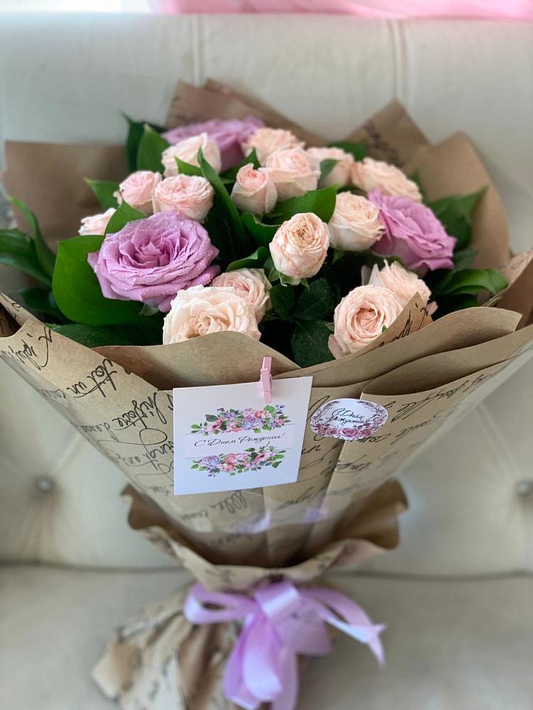 Букет цветов из: Розы в Октябрьском Республики Крым