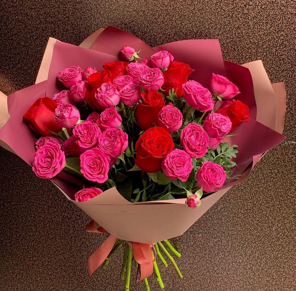 Букет В объятьях нежности в Октябрьском Республики Крым