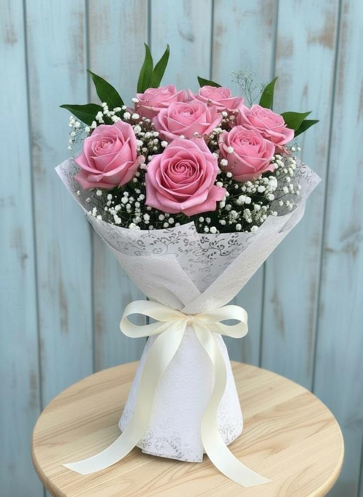 Букет цветов из: Розы в Октябрьском Республики Крым