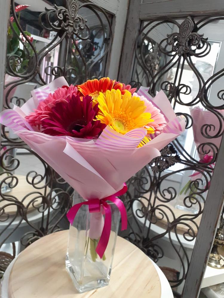 Букет цветов из: Герберы в Октябрьском Республики Крым