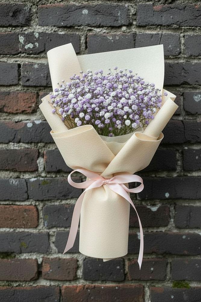 Букет цветов из: Гипсофила в Октябрьском Республики Крым