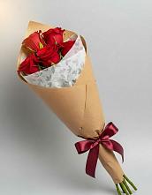 Букет цветов из:  Розы в Октябрьском Республики Крым