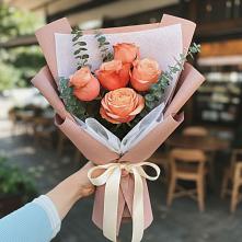 Букет цветов из:  Розы в Октябрьском Республики Крым