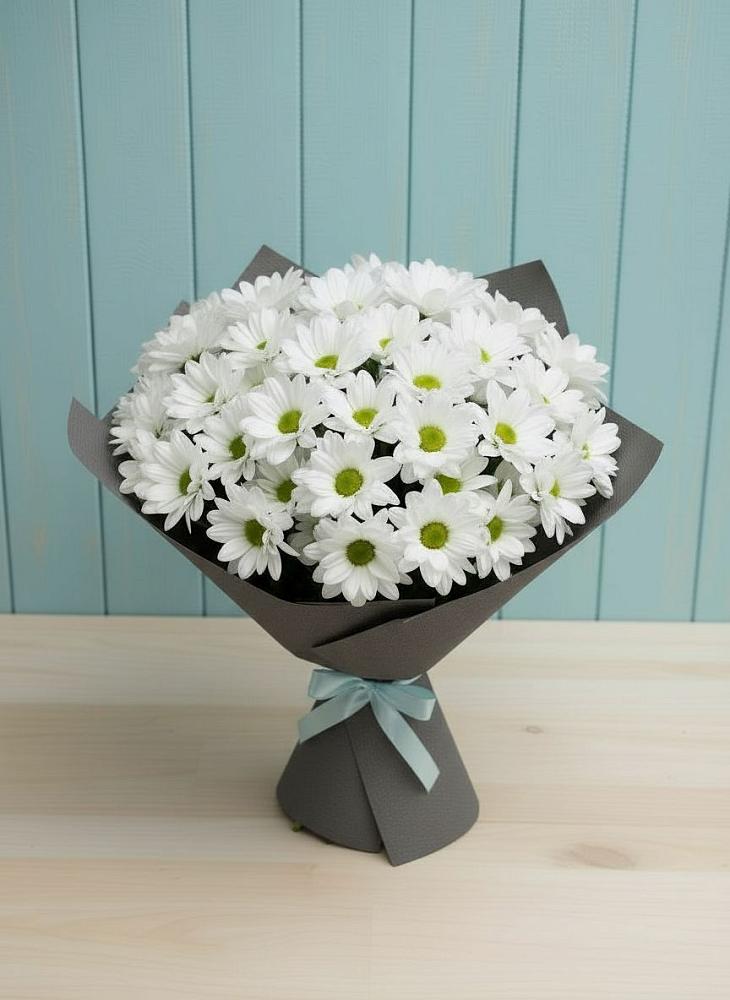 Букет цветов из: Хризантемы в Октябрьском Республики Крым