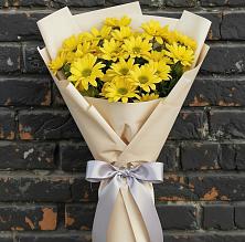 Букет цветов из:  Хризантемы в Октябрьском Республики Крым