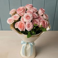 Букет Розовый шарм в Октябрьском Республики Крым