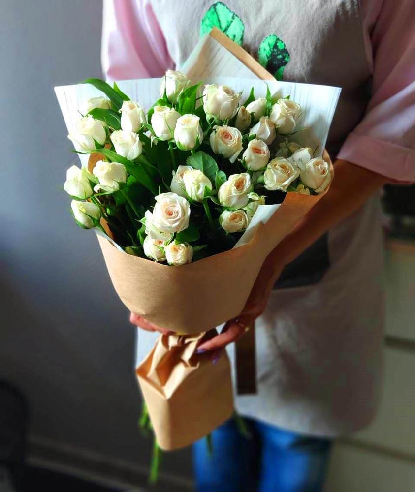 Букет цветов из: Розы в Октябрьском Республики Крым