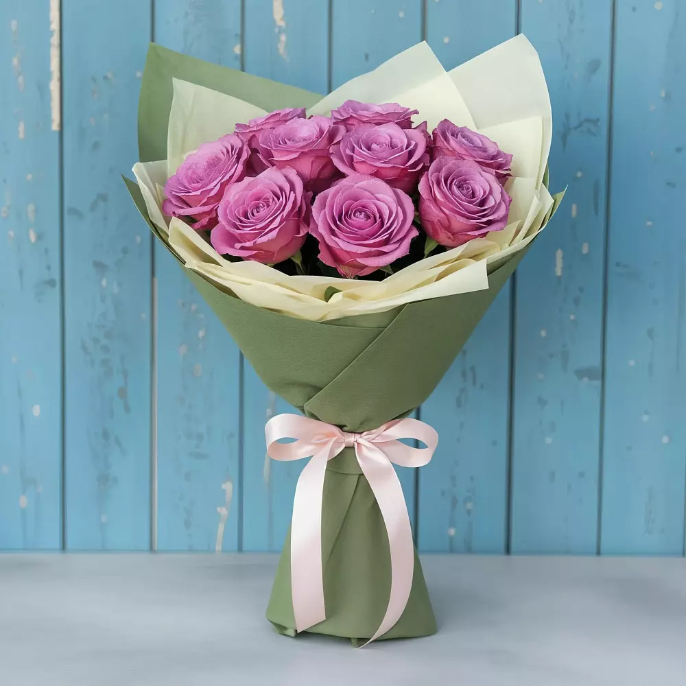 Букет Розы Фёрст Леди в Октябрьском Республики Крым