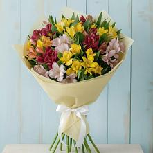 Букет цветов из:  Альстромерии в Октябрьском Республики Крым