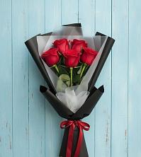 Букет цветов из:  Розы в Октябрьском Республики Крым
