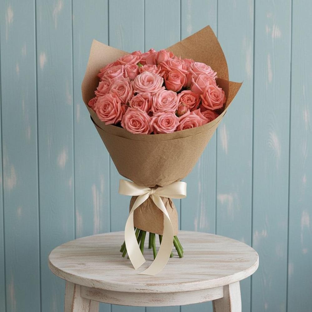 Букет цветов из: Розы в Октябрьском Республики Крым