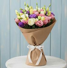 Букет цветов из:  Лизиантусы в Октябрьском Республики Крым
