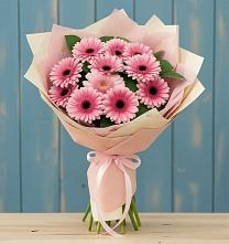 Букет цветов из:  Герберы в Октябрьском Республики Крым