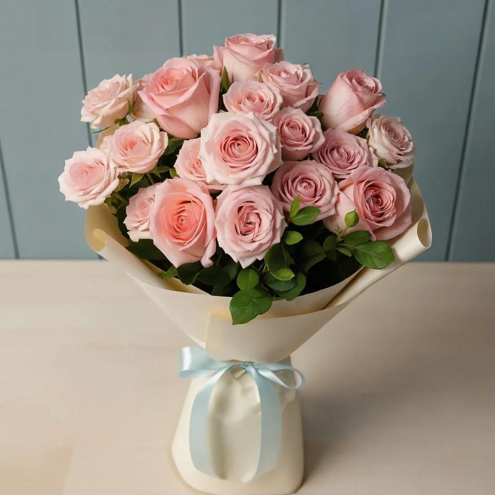 Букет Розовый шарм в Октябрьском Республики Крым