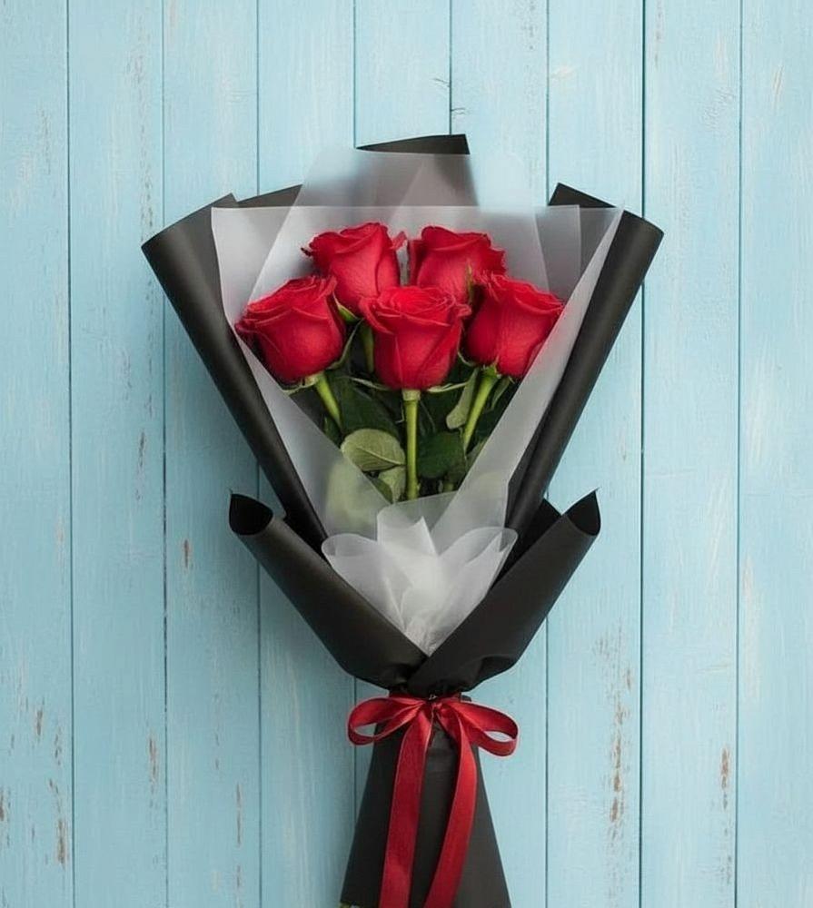 Букет цветов из: Розы в Октябрьском Республики Крым