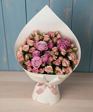 Букет цветов из:  Розы в Октябрьском Республики Крым